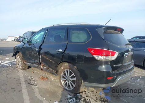 2014 Nissan Pathfinder Sl из США, поврежденный, VIN 5N1AR2MM3EC726925